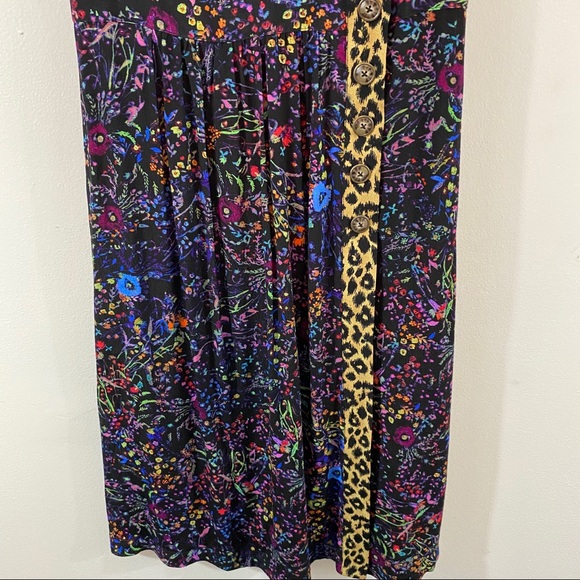 Anthropologie Maeve Floral Faux Wrap Dress Sz 2 - Picture 4 of 15